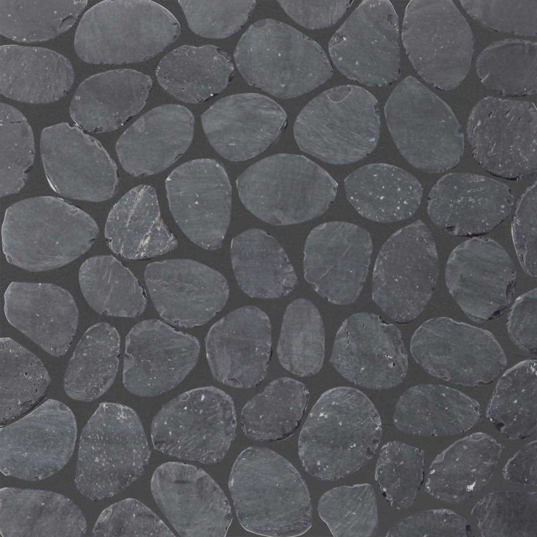 Hawaii 12 x 12 Natural Stone Pebbles Mosaic Wall & Floor Tile b.o.i - Cheap Fitting