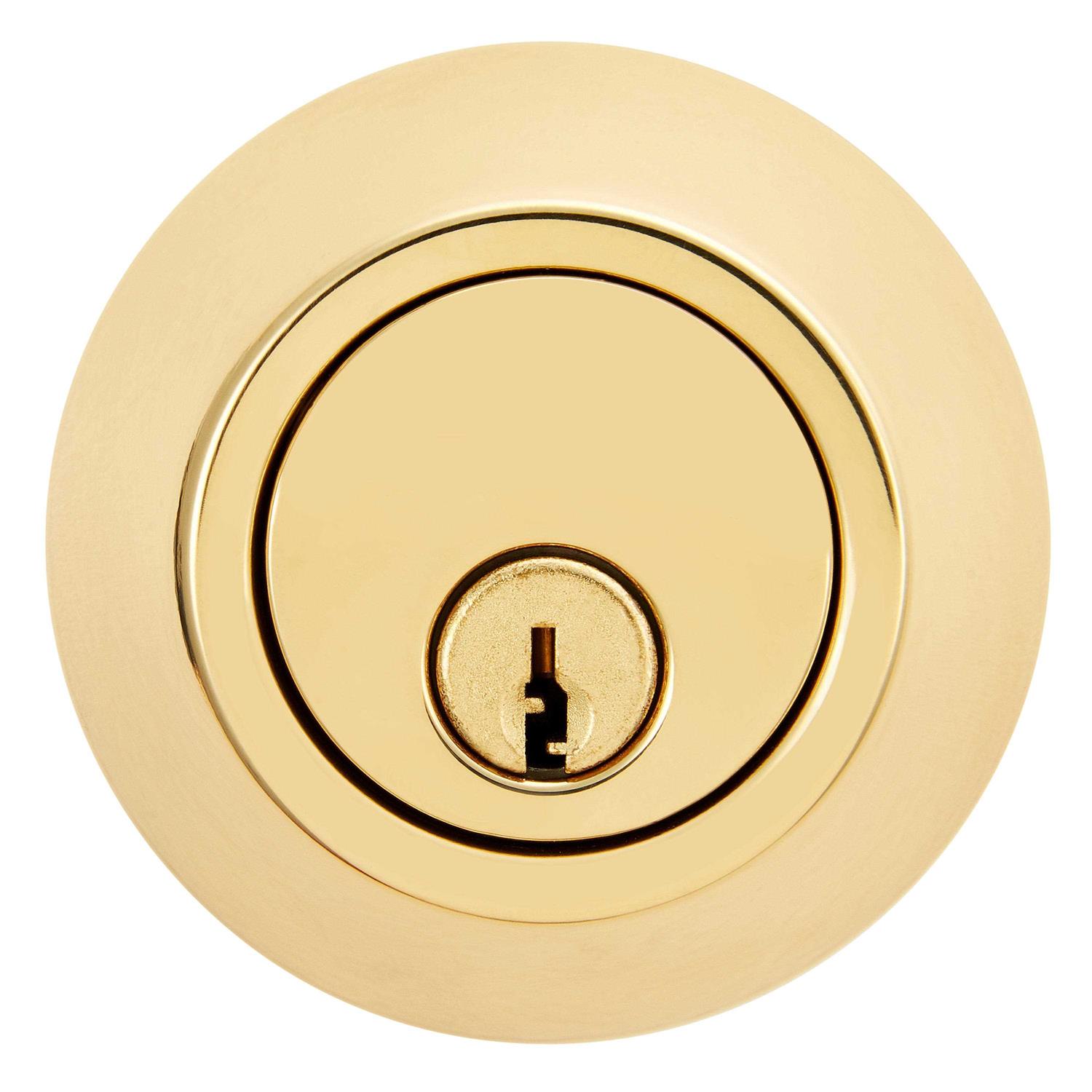 Hyper Tough Keyed Entry Single Cylinder Deadbolt - Cheap Fitting