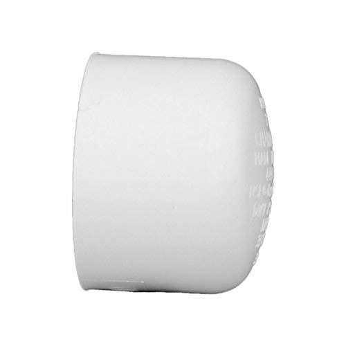 Charlotte Pipe Schedule 40 2 in. Slip PVC Cap - Cheap Fitting