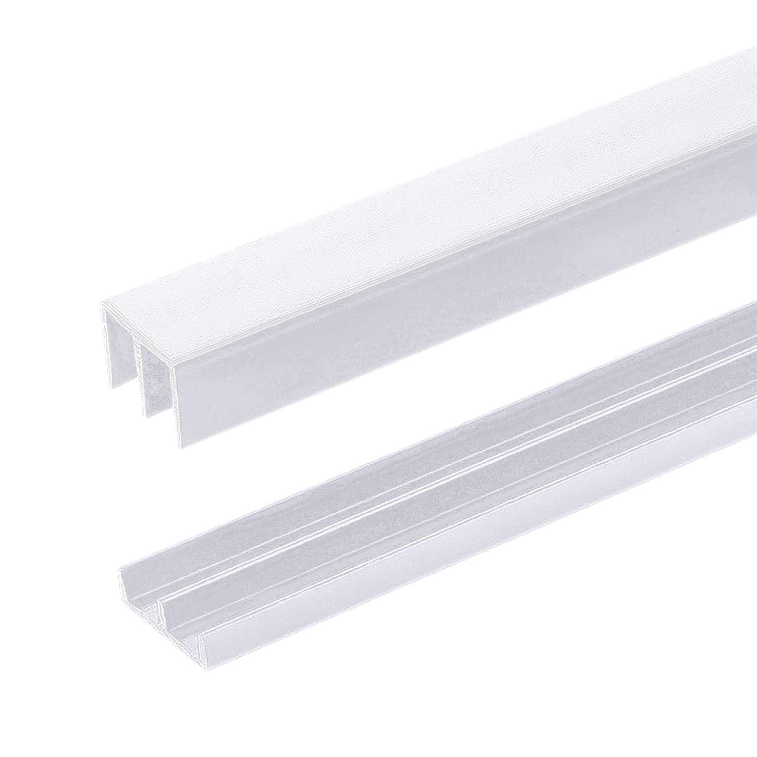 Randall Manufacturing 1/4 Plastic Sliding Door Track - Cheap Fitting