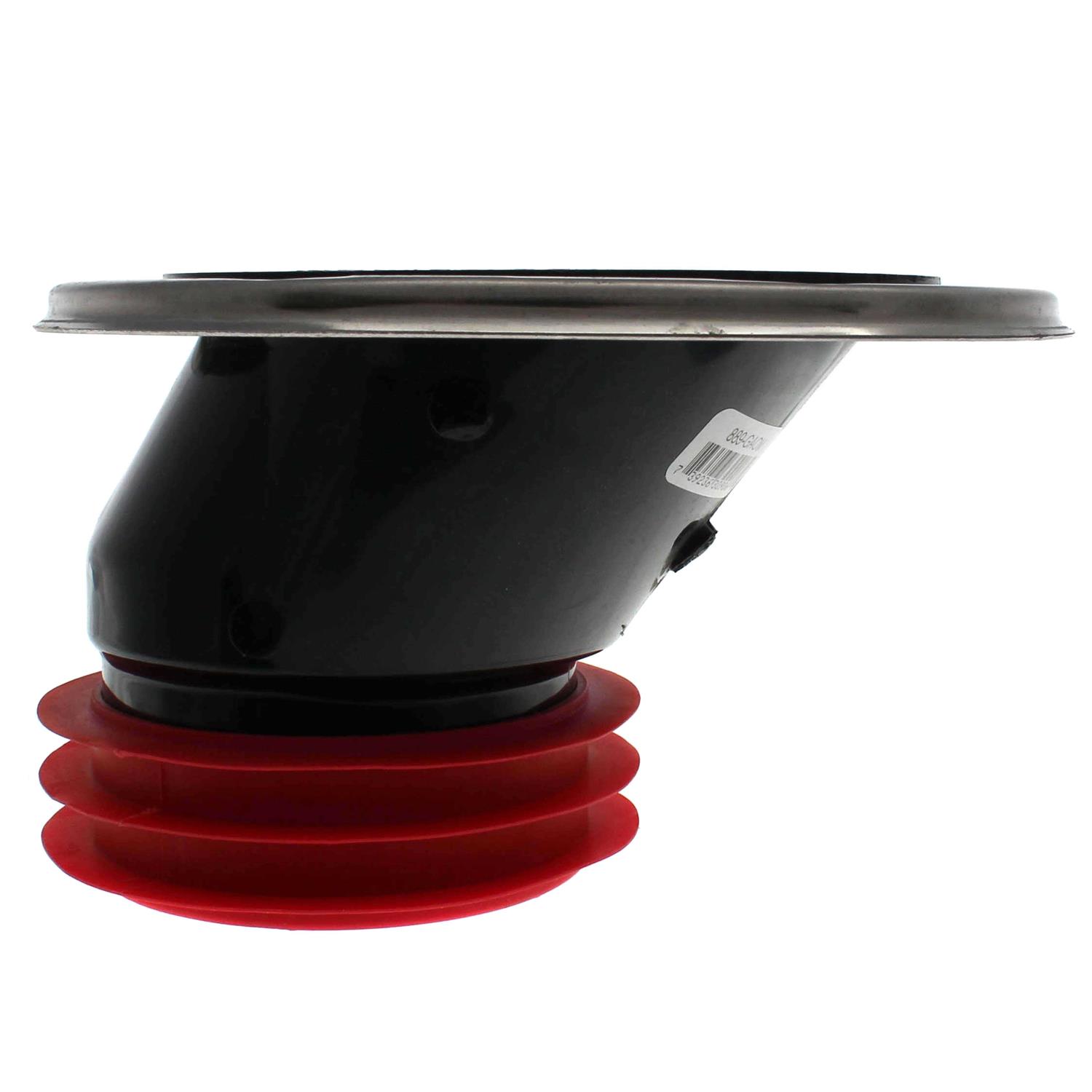 Sioux Chief 7 x 4-1/4 in. ABS and 430L Stainless Steel Offset Flange with 4 in. Gasket in Black 889-GAOM - Cheap Fitting