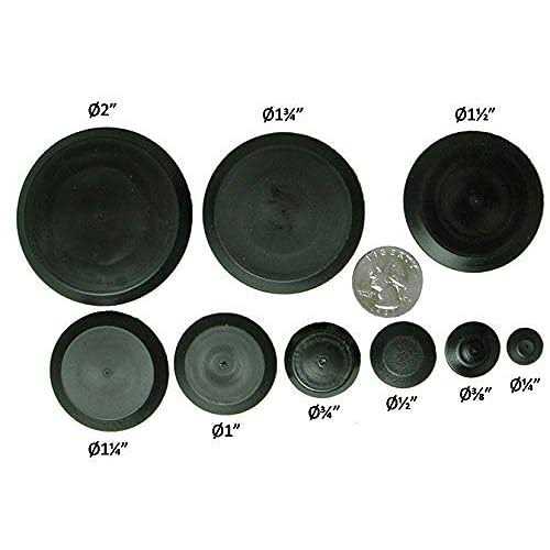 50 Piece Flush Mount Black Hole Plug Assortment for Auto Body and Sheet MetalTop Secret PDR - Cheap Fitting