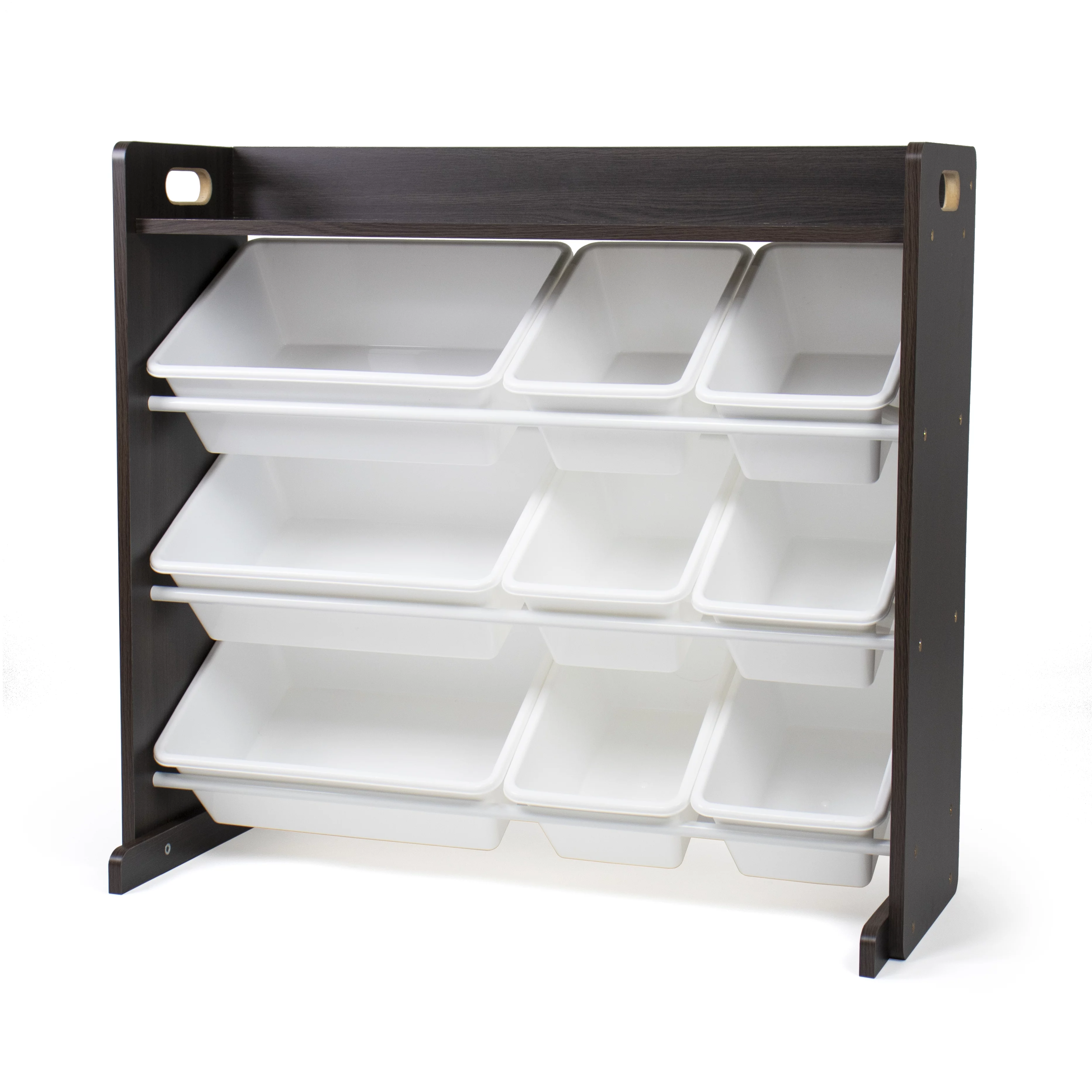 Humble Crew Toy Storage Organizer with Shelf and 9 Storage Bins - Cheap Fitting
