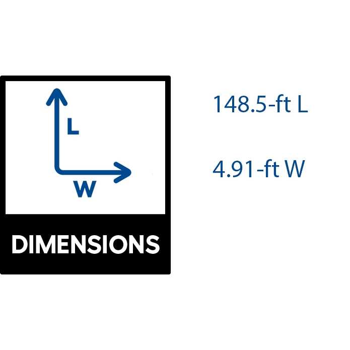 Unbranded 5 ft. x 150 ft. Steel Mesh Roll 19224 - Cheap Fitting