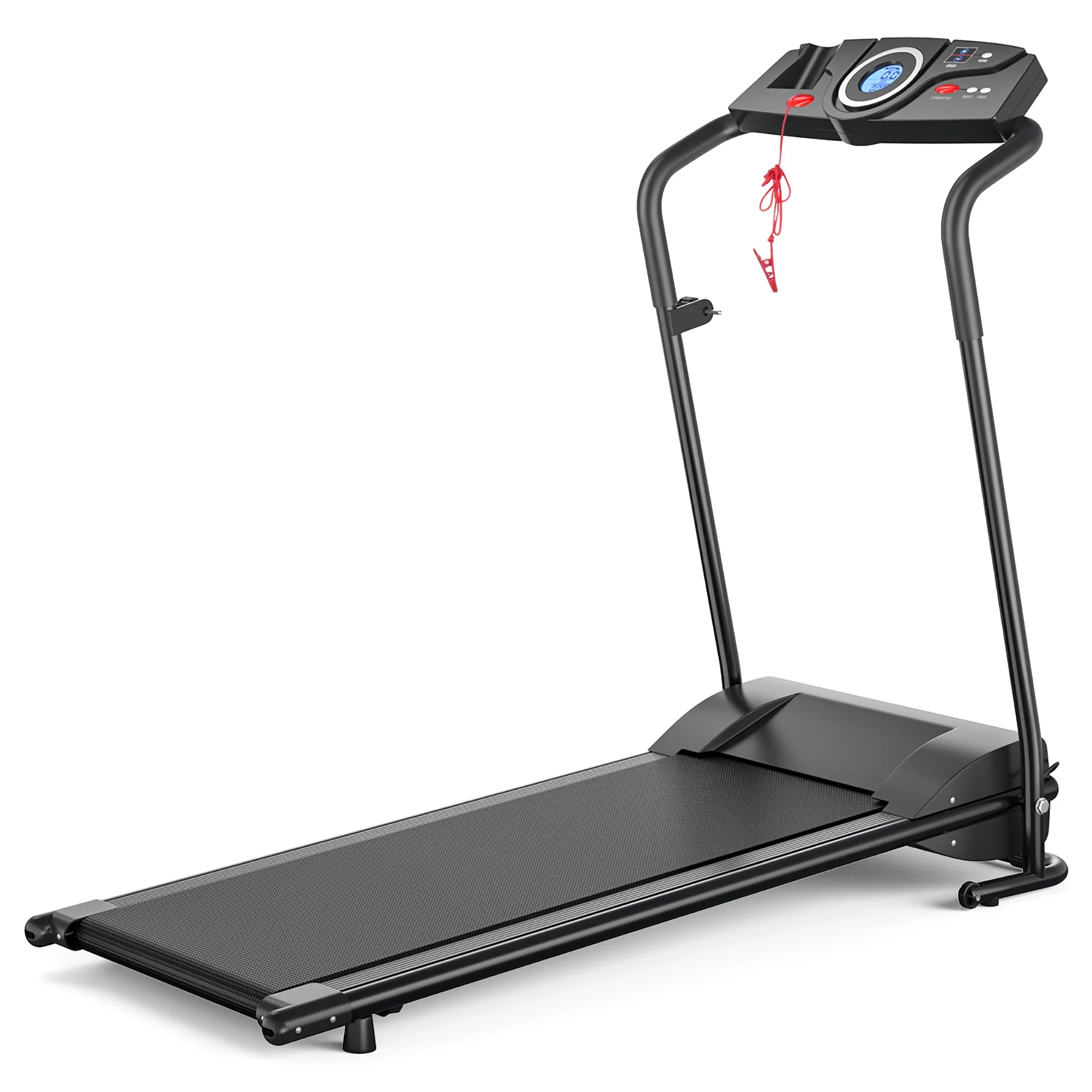 Goplus 1HP Electric Treadmill Folding Motorized Power Running Machine Fitness - Cheap Fitting