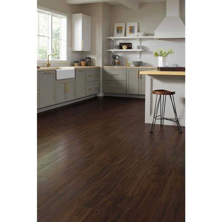 Style Selections Shady Brook Hickory Wood Plank Laminate Flooring 371231-84768 - Cheap Fitting