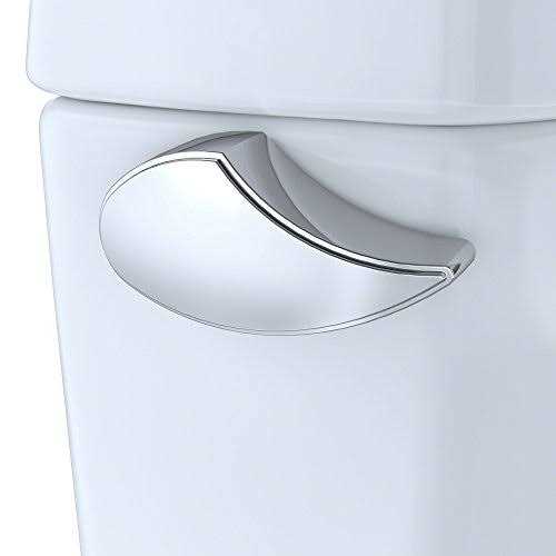Toto Drake Two-Piece Elongated 1.6 GPF Universal Height Tornado Flush Toilet with Cefiontect CST776CSFG# - Cheap Fitting