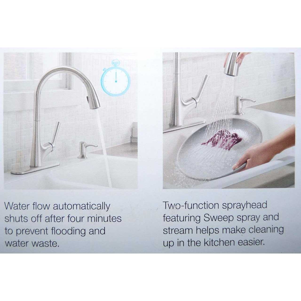 Kohler R77748-SD-VS Malleco Touchless Pull-Down Kitchen Faucet w/ Soap Dispenser - Cheap Fitting