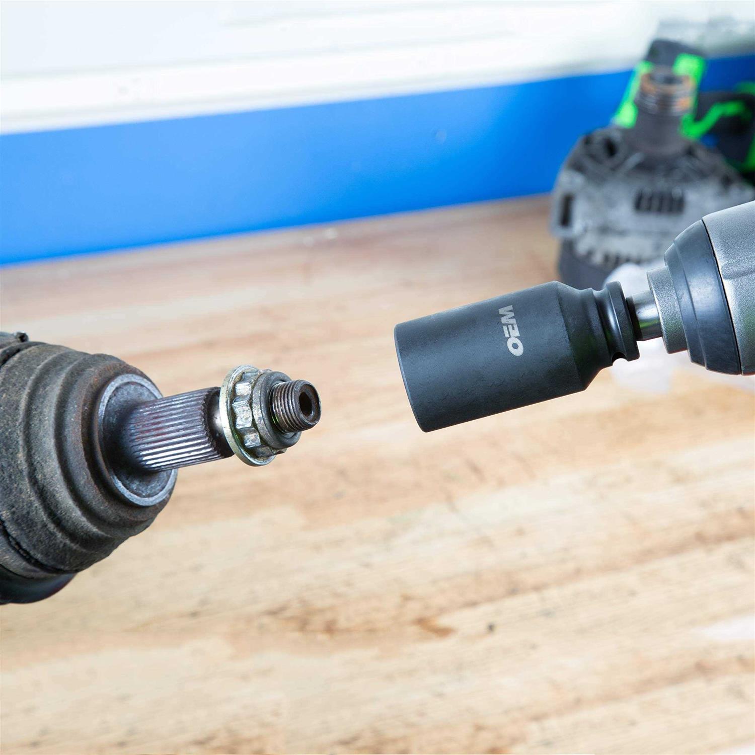 OEMTOOLS 1/2in Drive 34mm 12 Point Axle/Spindle Nut Socket at AutoZone - Cheap Fitting