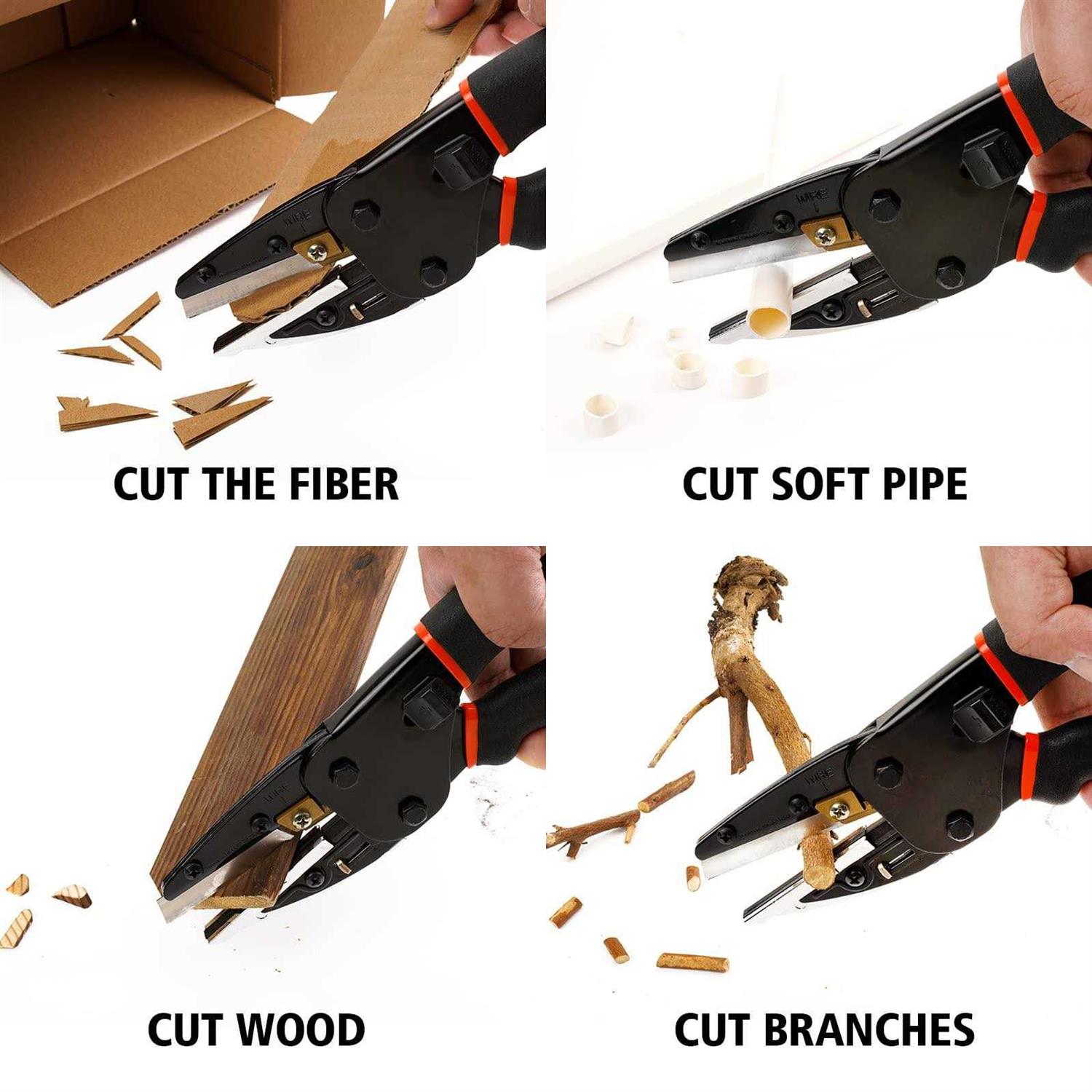 vomex heavy duty scissors all purpose multipurpose utility cutter,6 in 1 function,availabe for industry and home use ,cutting - Cheap Fitting