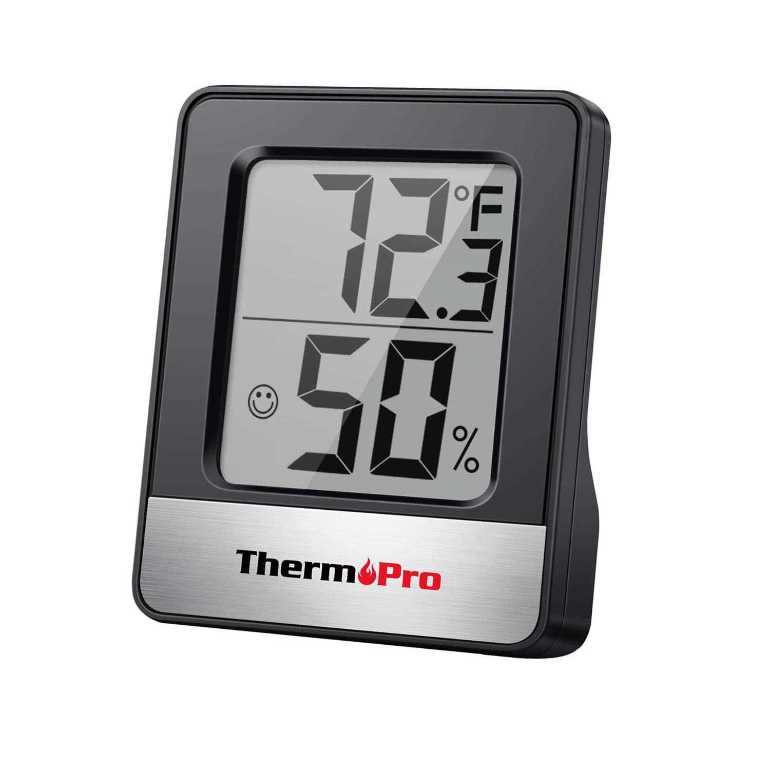 ThermoPro TP49 Digital Hygrometer Indoor Thermometer Humidity Meter Mini Hygrometer Thermometer with Temperature and Humidity Monitor Room - Cheap Fitting