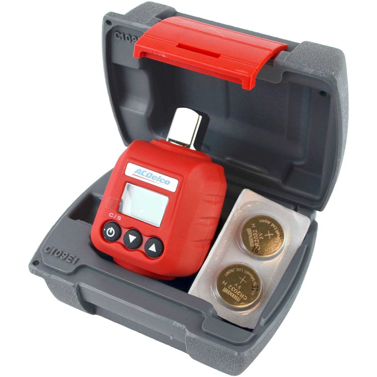 ACDelco ARM602-3 3/8” Heavy Duty Digital Torque Adapter with Buzzer and LED Flash Notification – ISO 6789 Standards - Cheap Fitting