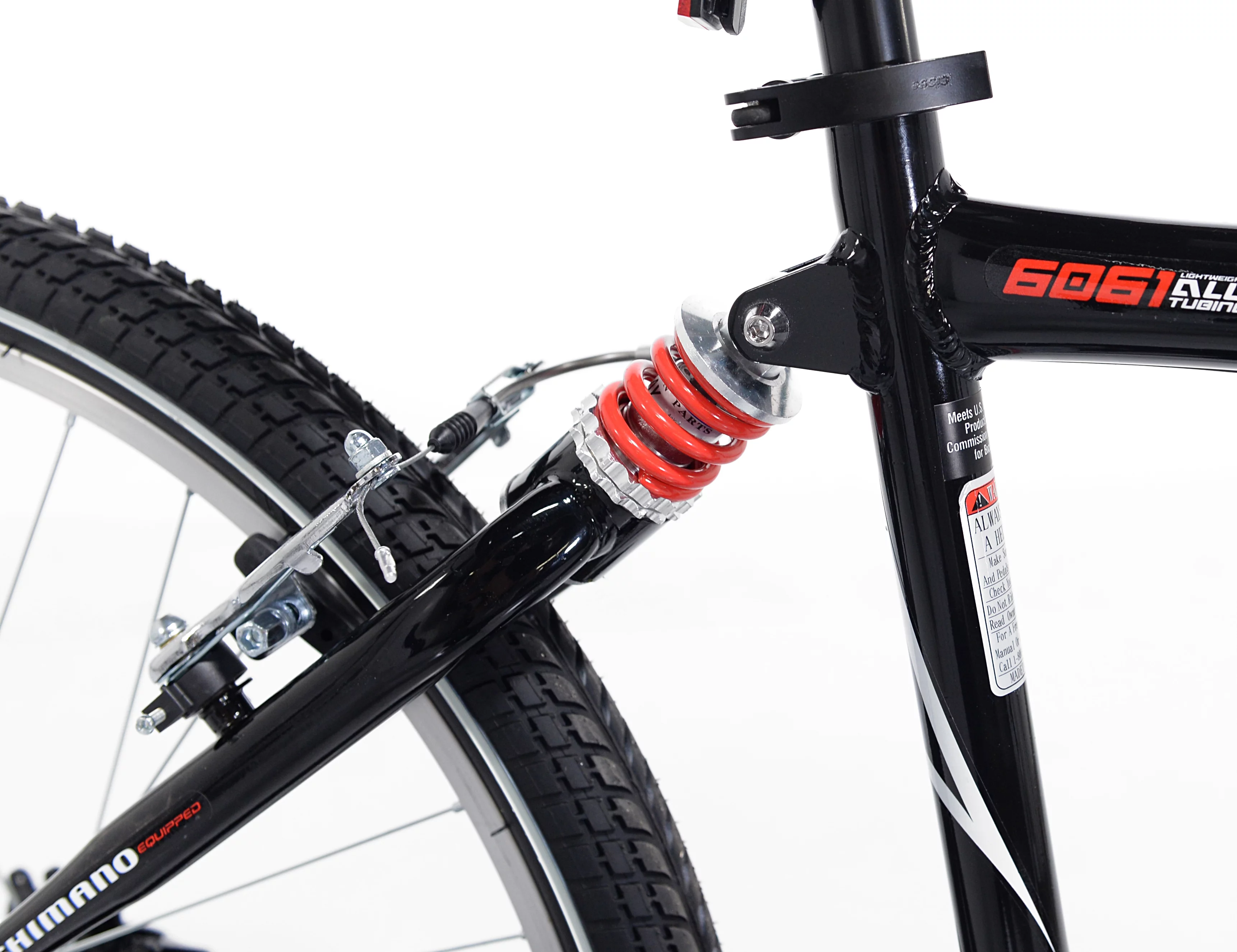 Kent Bicycle 26 In. Avalon Comfort Men's Bike with Full Suspension, Black - Cheap Fitting