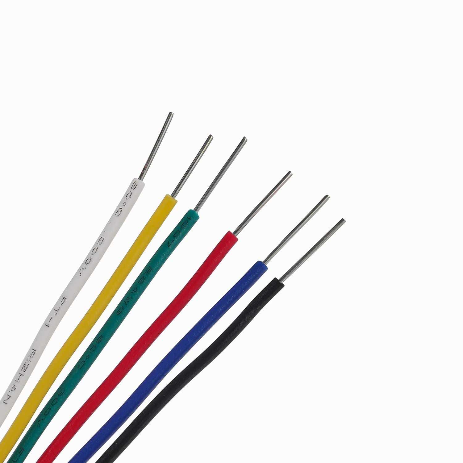 TUOFENG awg Solid Wire-Solid Wire Kit-6 Different colored spools Gauge Jumper Wire - Cheap Fitting