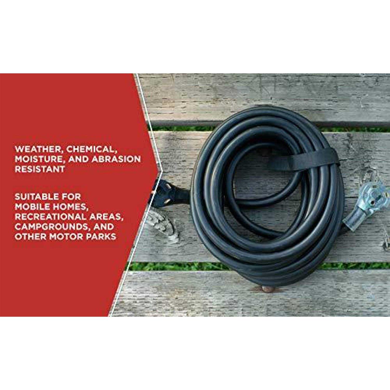 Road Power 10/3-Gauge 30-Amp RV Extension Cord - Cheap Fitting