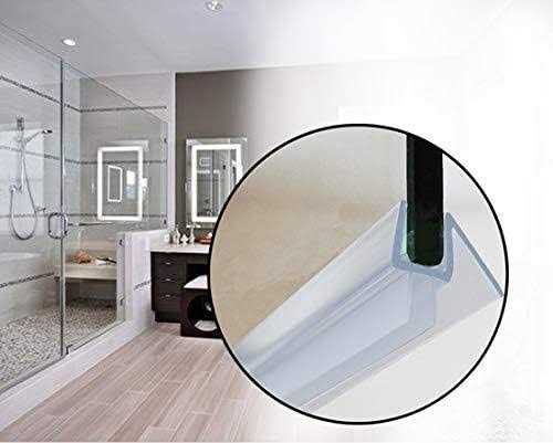 Butecare Premium Frameless Shower Door Bottom Seal Strip - Cheap Fitting