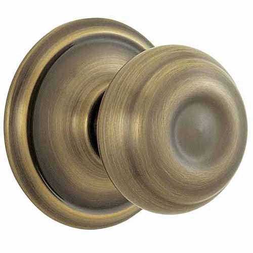 Schlage Georgian Antique Brass Passage Lockset 1-3/4 - Cheap Fitting