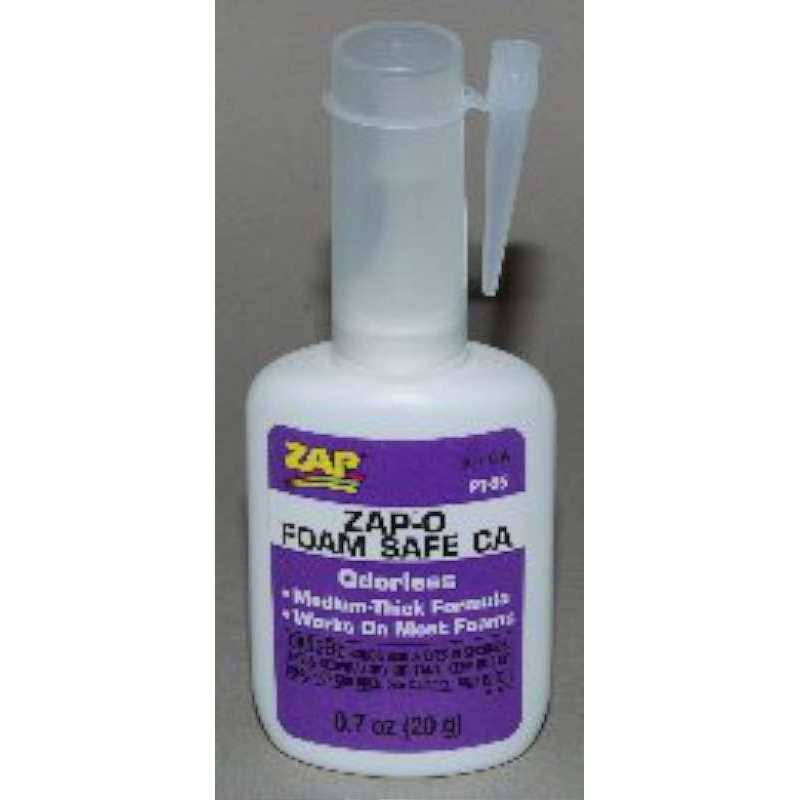 Zap-O Odorless Foam Safe CA Glue - Cheap Fitting