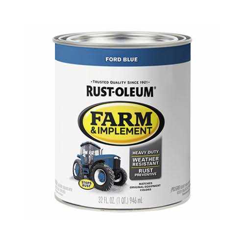 Rust-Oleum Farm & Implement Enamel Ford - Cheap Fitting