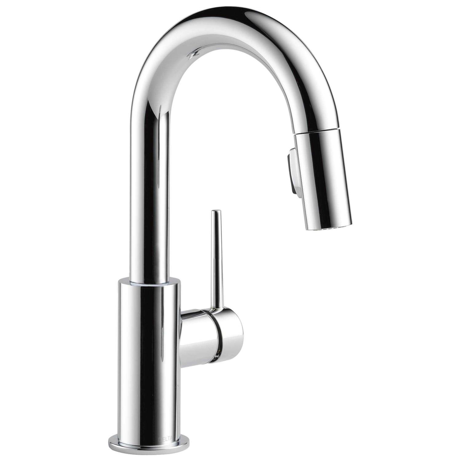Delta Trinsic Single Handle Pull-Down Bar / Prep Faucet 9959 - Cheap Fitting