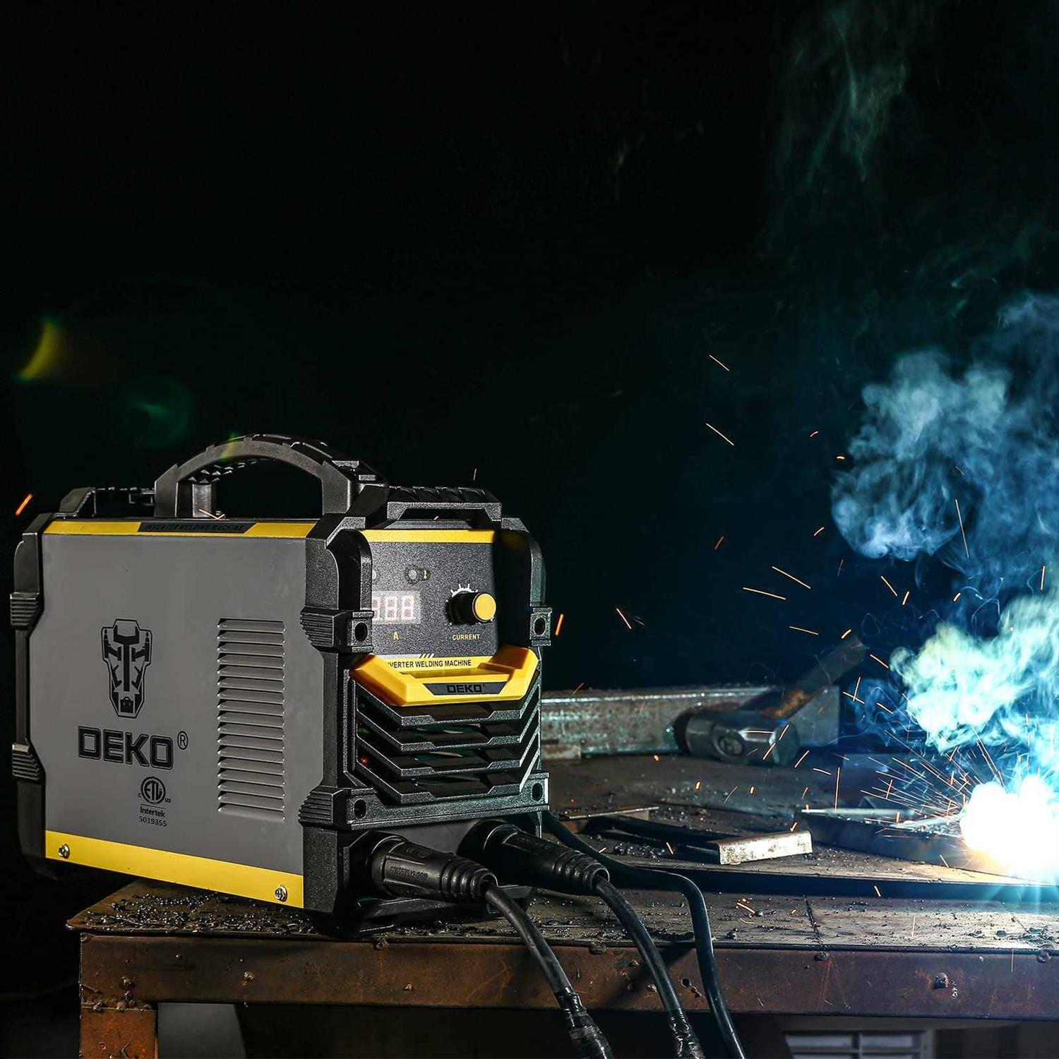 Dekopro 110220v Mma Welder,160A Arc Welder Machine Igbt Digital Display Lcd Hot Start Welder with Electrode Holder,Work Clamp - Cheap Fitting