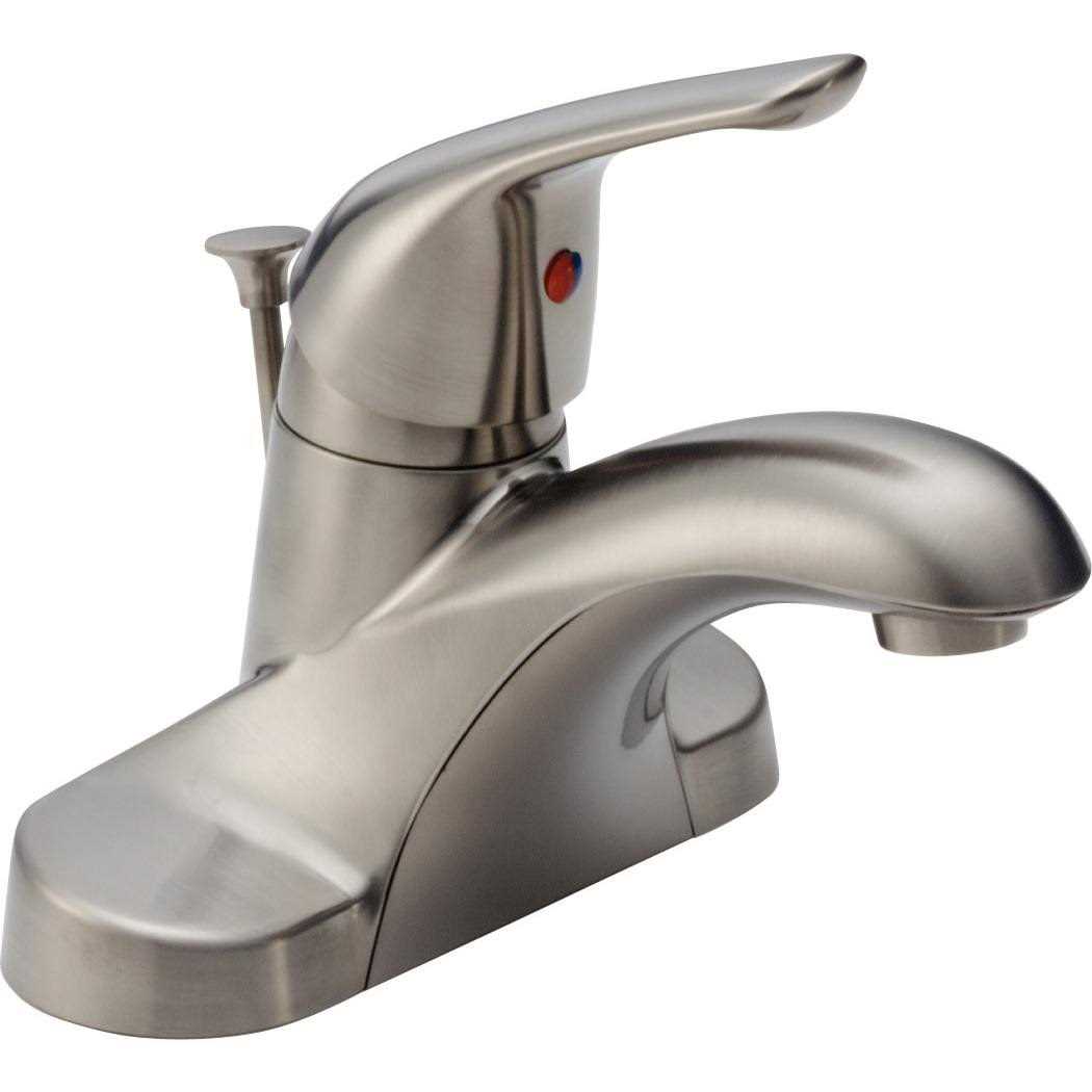 Delta Foundations Single Handle Centerset Bathroom Faucet B510LF - Cheap Fitting