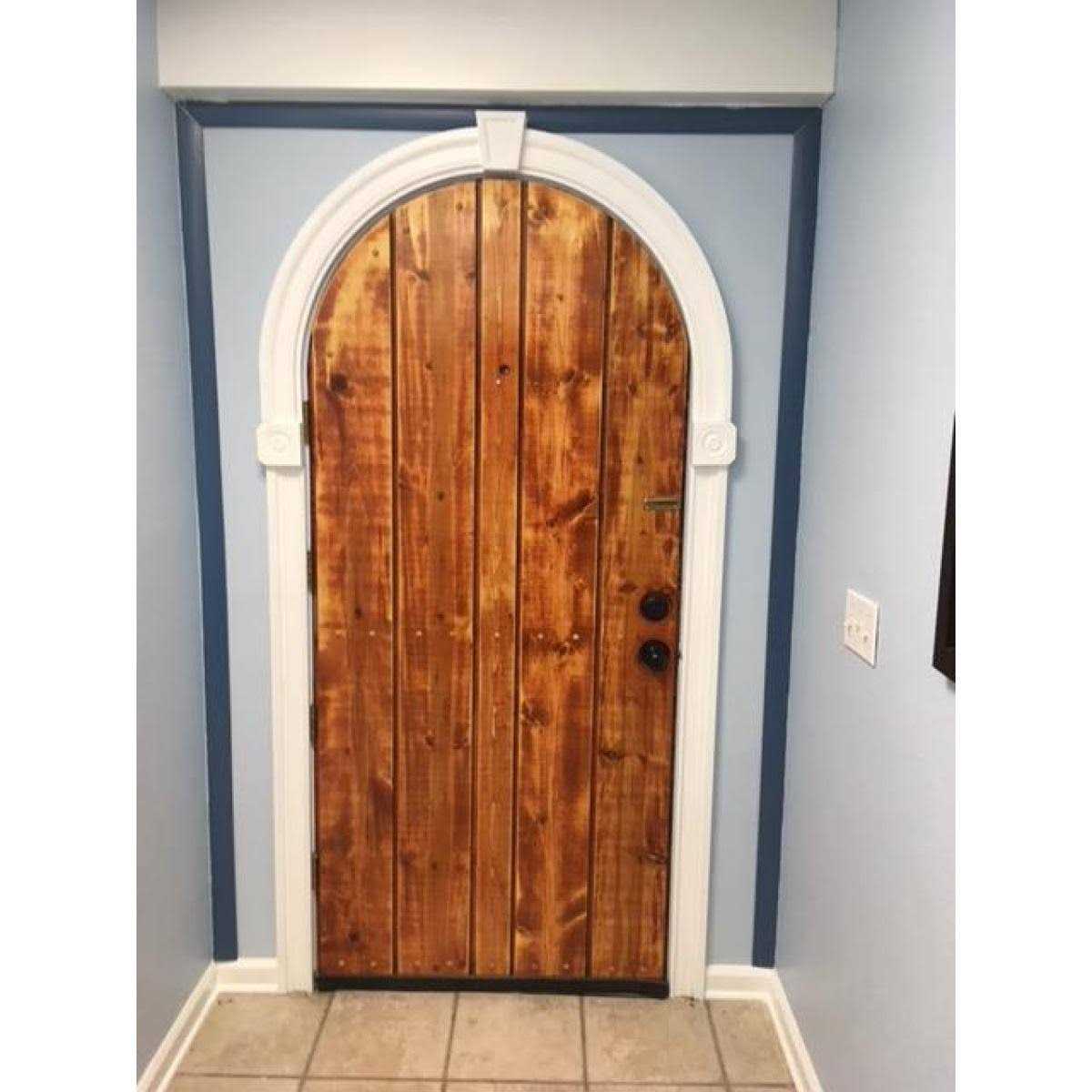 Fypon 36IW x 22IH x 18Radius Half-Round Arch w/ Decorative Trim - Cheap Fitting