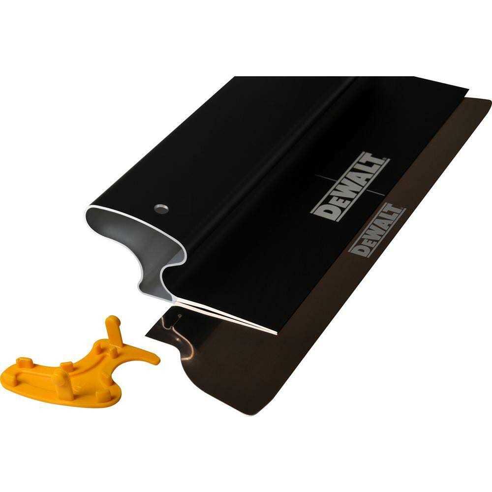 DEWALT 24 in. Skimming Blade Aluminum Housing with 0.012 in. Replaceable Stainless Steel Blade Insert - Cheap Fitting