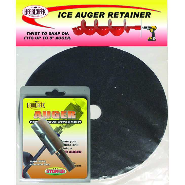 Bear Creek Auger Adapter & Retainer Combo - Cheap Fitting