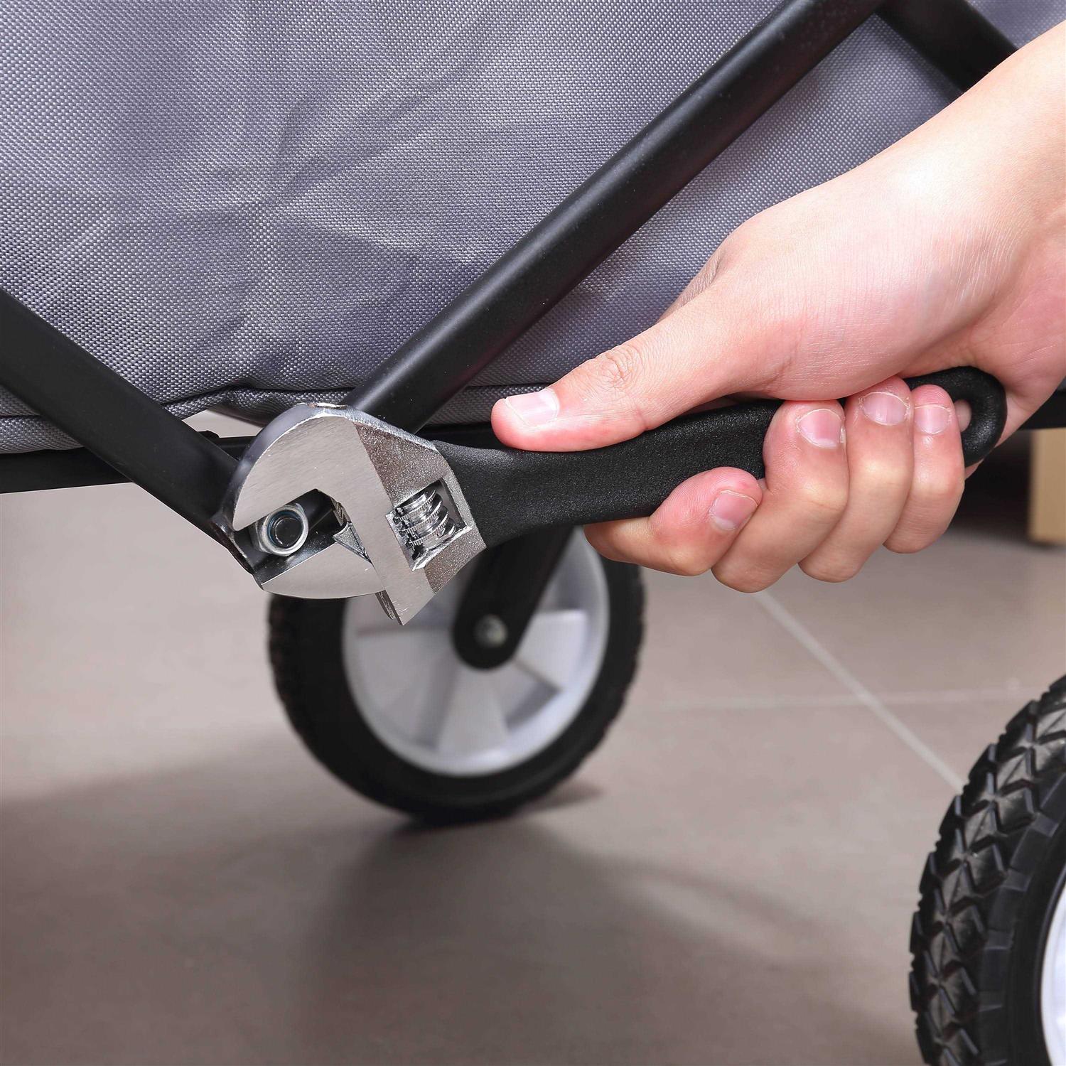 8 inch Adjustable Wrench with Sure Grip Handle - Cheap Fitting