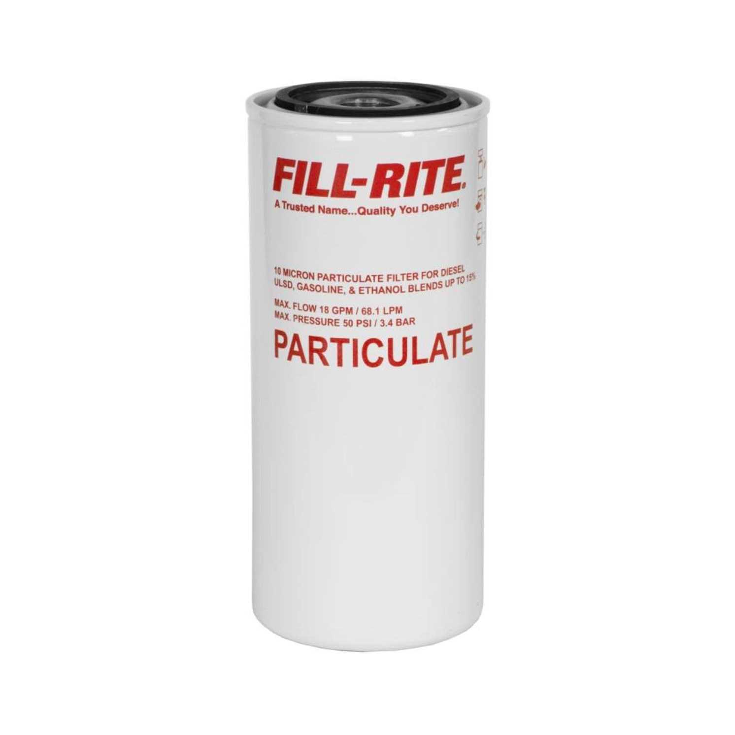 Fill Rite Fuel Filter 18 GPM F1810PM0 - Cheap Fitting