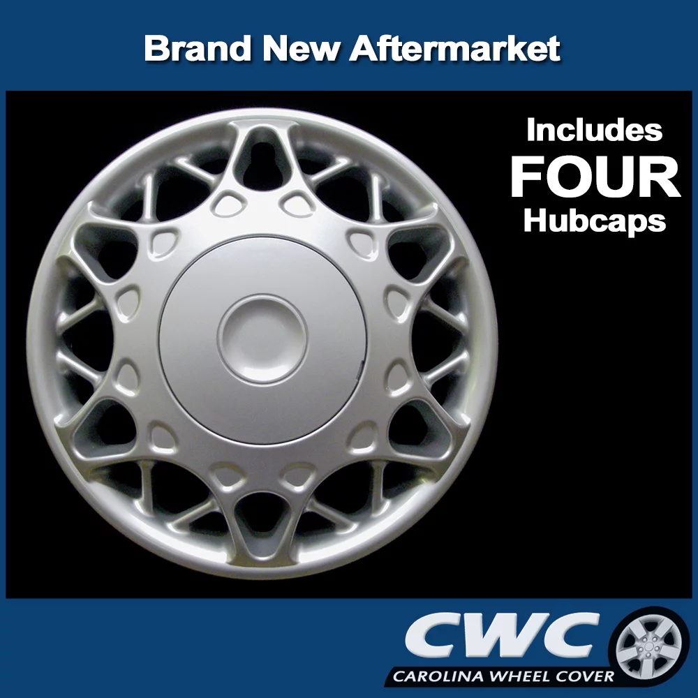 CWC Hubcap Set for Buick Century 1997-2005 - Premium Replica - Replacement 15-inch Wheel Covers - Cheap Fitting