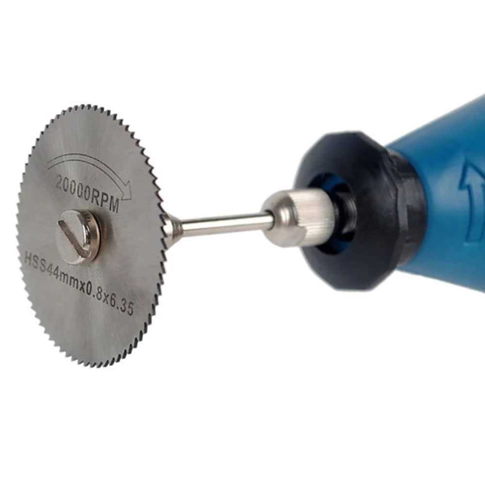 YWHWLX 7pc Hss Circular Saw Blades with 1/8 Shank Cutting Wheel Set Rotary Tools for Wood Metal Diy Craft - Cheap Fitting