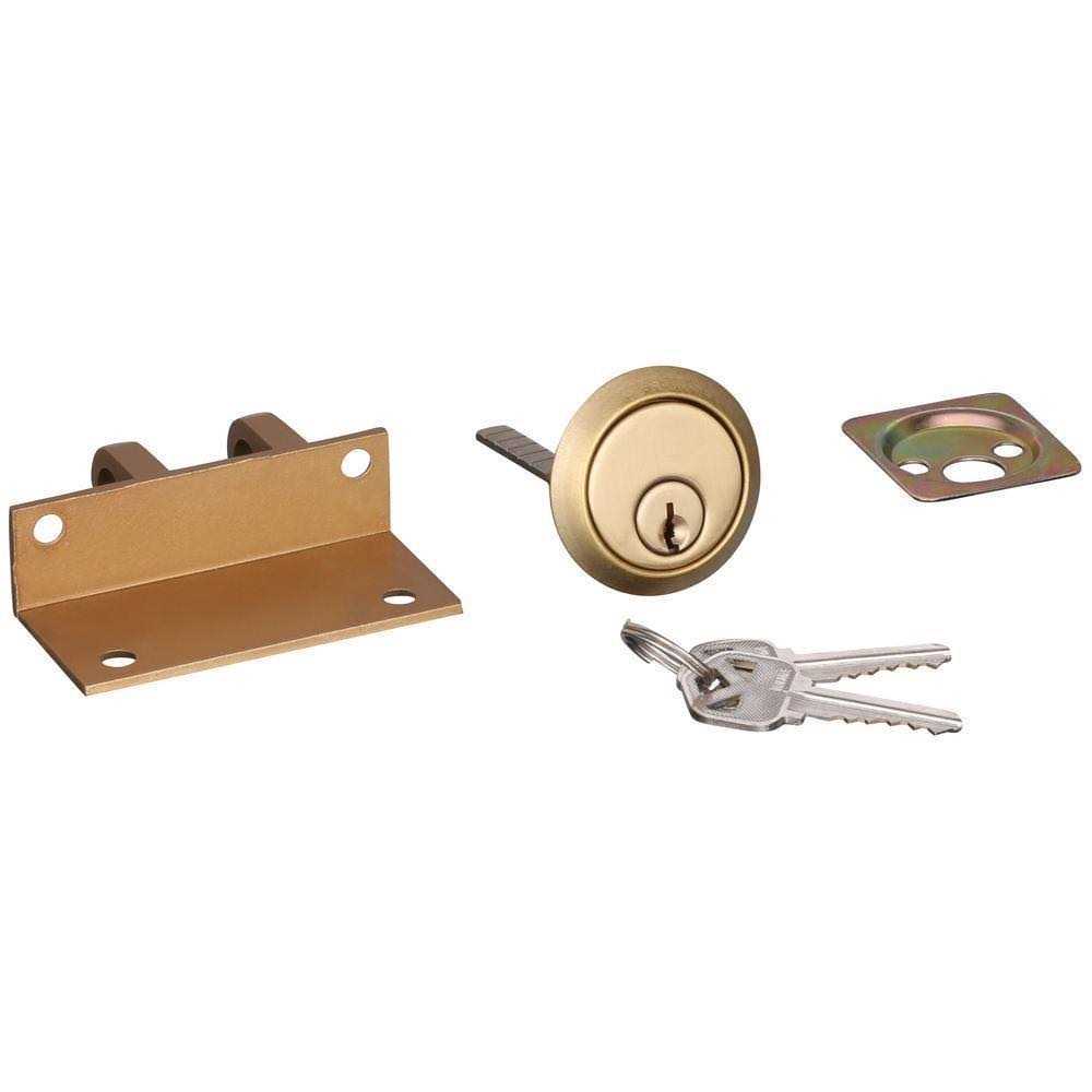 Prime-Line Jimmy-Resistant Deadlock Brass - Cheap Fitting