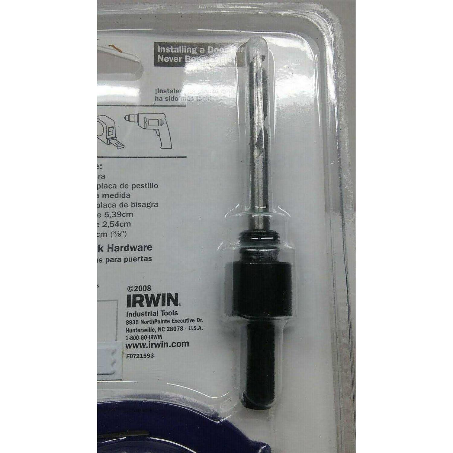 Irwin Bi-Metal Door Lock Installation Kit - Cheap Fitting