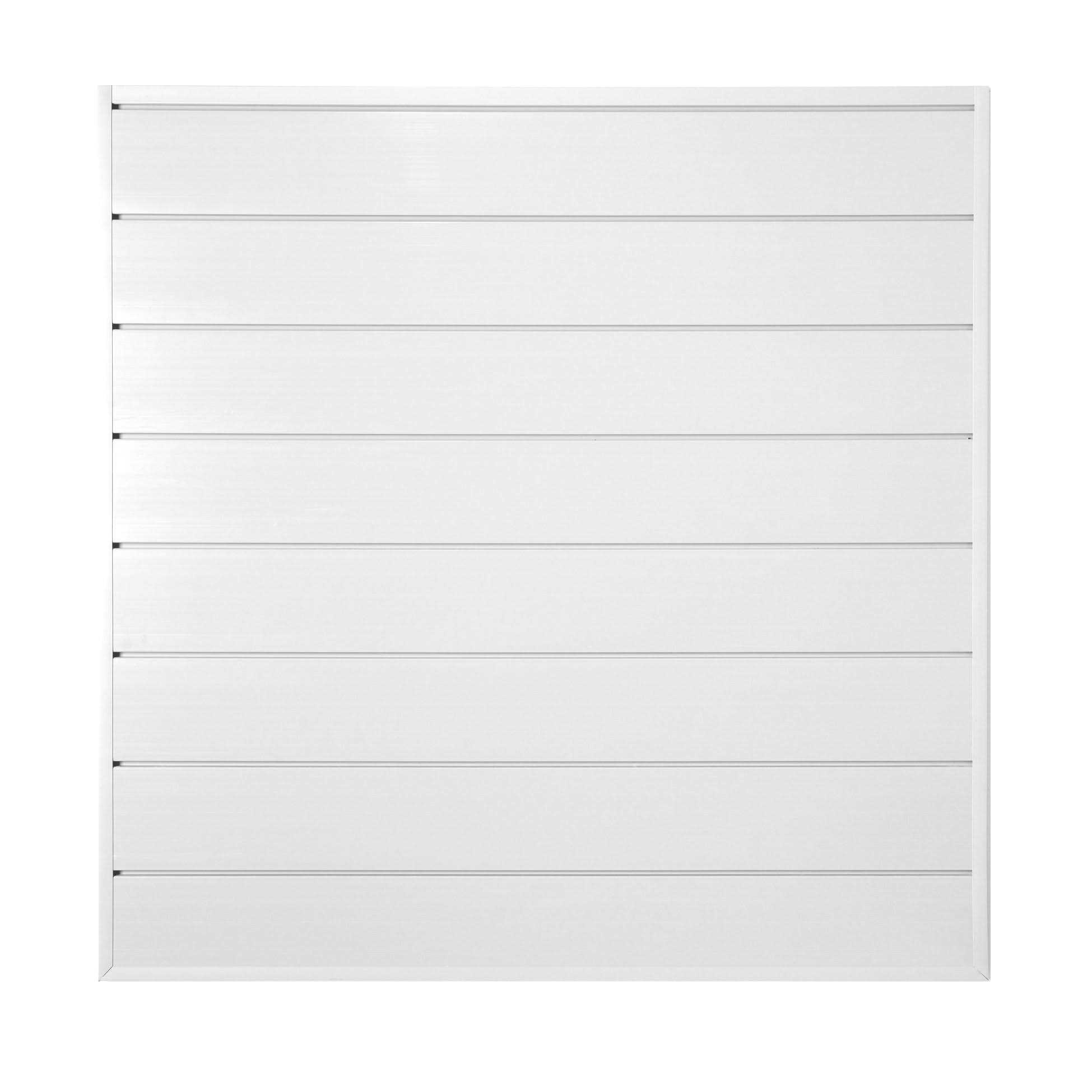 CrownWall PVC Slat Wall Panels Garage Wall and Home Organizer Storage System - Cheap Fitting