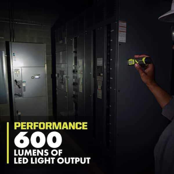 RYOBI USB Lithium Compact Flashlight Kit with 2.0Ah USB Lithium Battery - Cheap Fitting