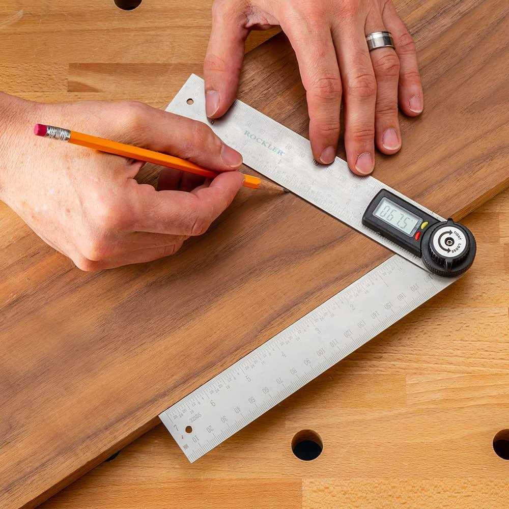 ROCKLER 4-Piece Digital Measurement Tool w/Level Box - Cheap Fitting