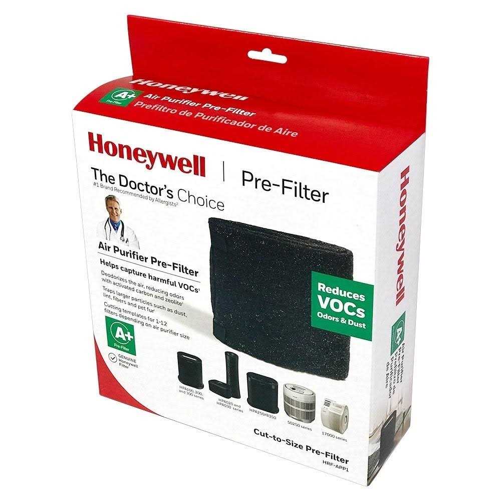 Honeywell HRF-APP1 Household Odor & Gas Reducing Universal Pre-Filter - Cheap Fitting