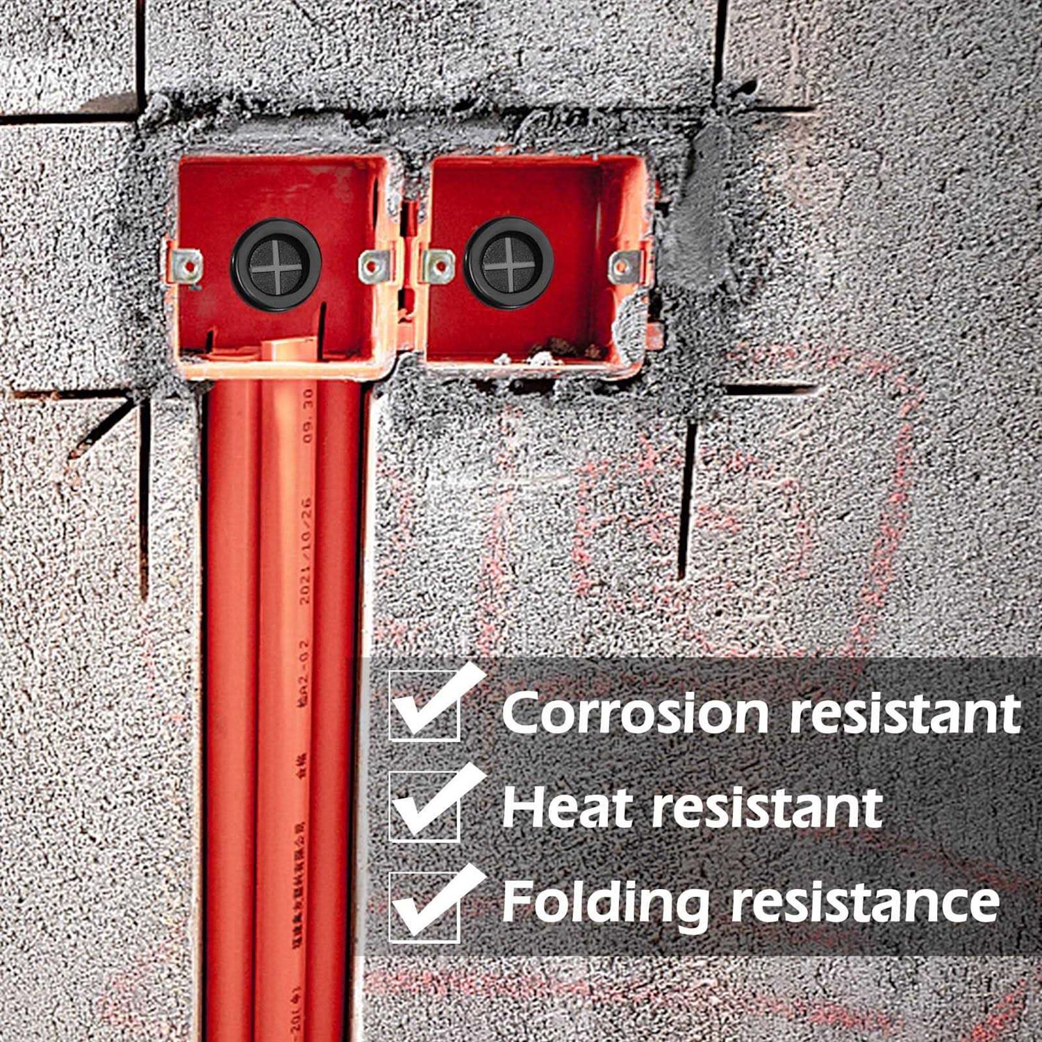 Tmtains 85pcs Rubber Grommet Kit 5 Sizes Double Sided Round Electrical Wire Gaskets Cable Protection Firewall Hole Drill Hole Synthetic Rubber Plug - Cheap Fitting