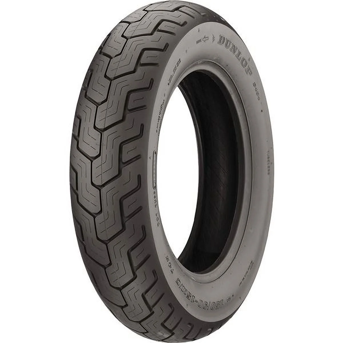 Dunlop D404 Rear Motorcycle Tire 140/90-15 (70H) Black Wall - Cheap Fitting