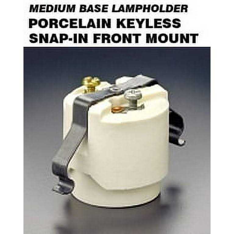 Leviton 8885 Incandescent Lampholder Porcelain - Cheap Fitting