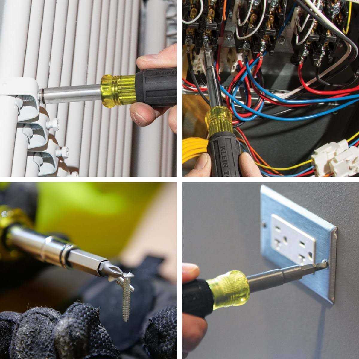 Klein Tools 32500MAG 11-in-1 Magnetic Screwdriver/Nut Driver - Cheap Fitting