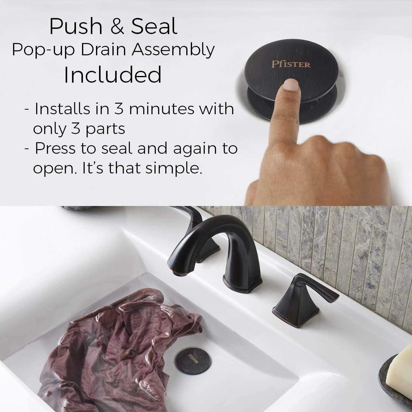 Pfister Ashfield Single Control Centerset Bathroom Faucet 4 - Cheap Fitting