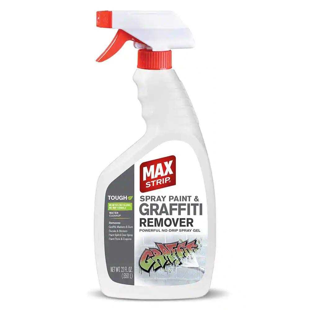 Max Strip 22 oz. Spray Paint and Graffiti Remover - Cheap Fitting