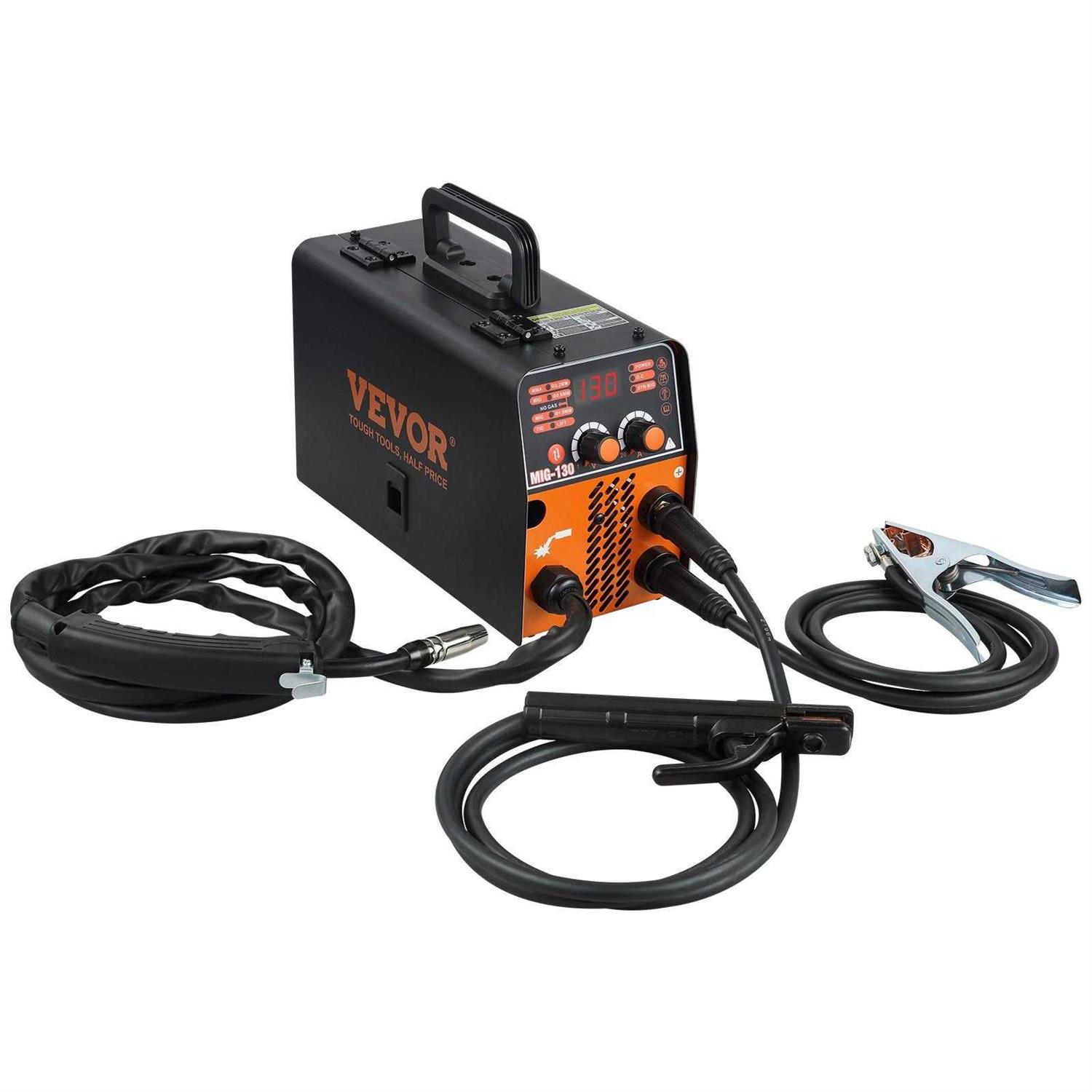 VEVOR MIG Welder 130A Welding Machine 3 in 1 Combo MMA/MIG/LIFT Tig Welder Machine - Cheap Fitting