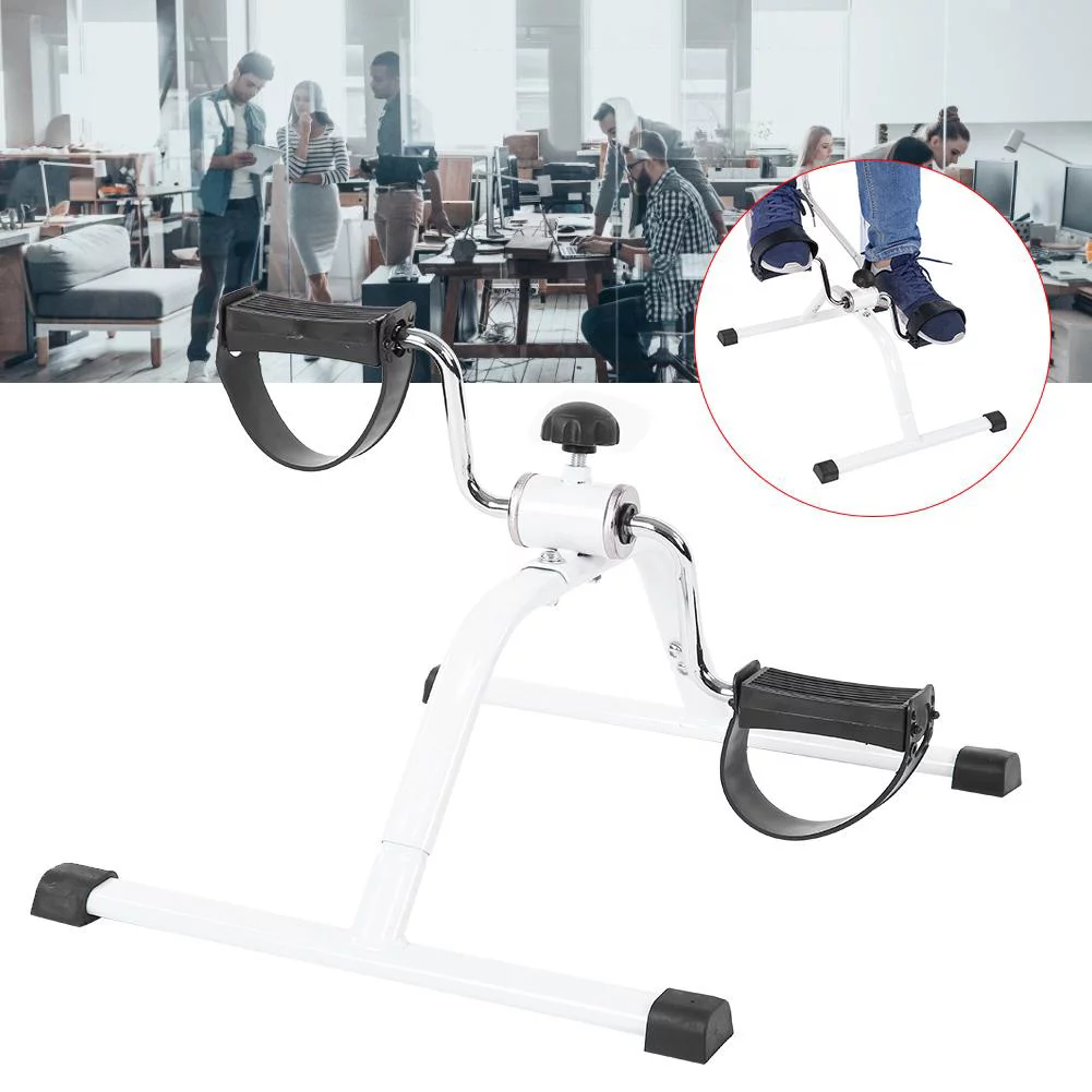 Noref Foot Pedal Trainer, Multifunctional Mini Exercise Bike Hand Foot Pedal Trainer Elderly Exerciser Home Use, Gift for Elderly/Office - Cheap Fitting