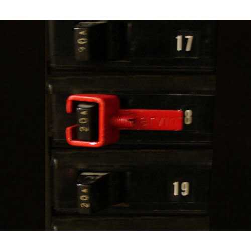 Garvin UBL1-RED Universal Breaker Lock Out Device - Cheap Fitting