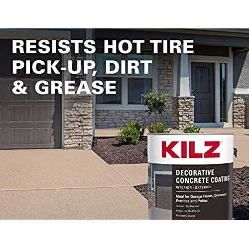 Kilz Decorative Concrete Coating Interior/Exterior - Cheap Fitting