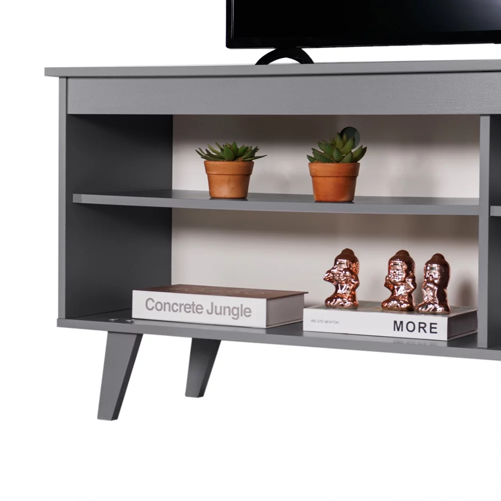 Madesa Modern Entertainment Center, TV Unit, Console Table, TV Stand for TVs up to 65